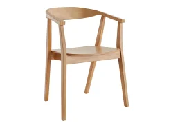 Set de 2 sillas nórdicas de madera BAHIA