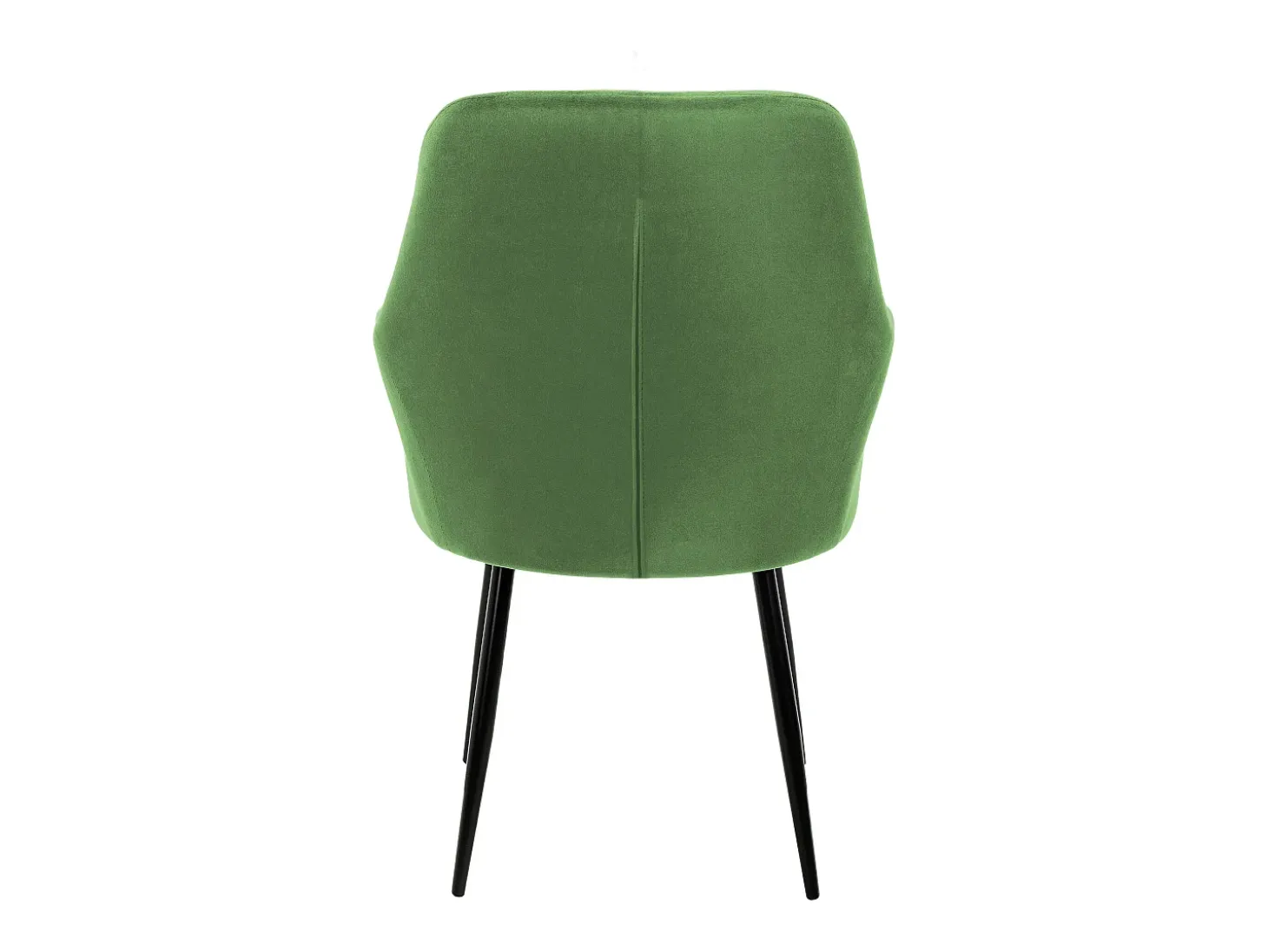 Set 6x Silla de comedor/salón de terciopelo verde salvia con patas de acero 84cm