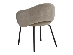 SHARP-Silla de comedor de tela luxury beige (x2)