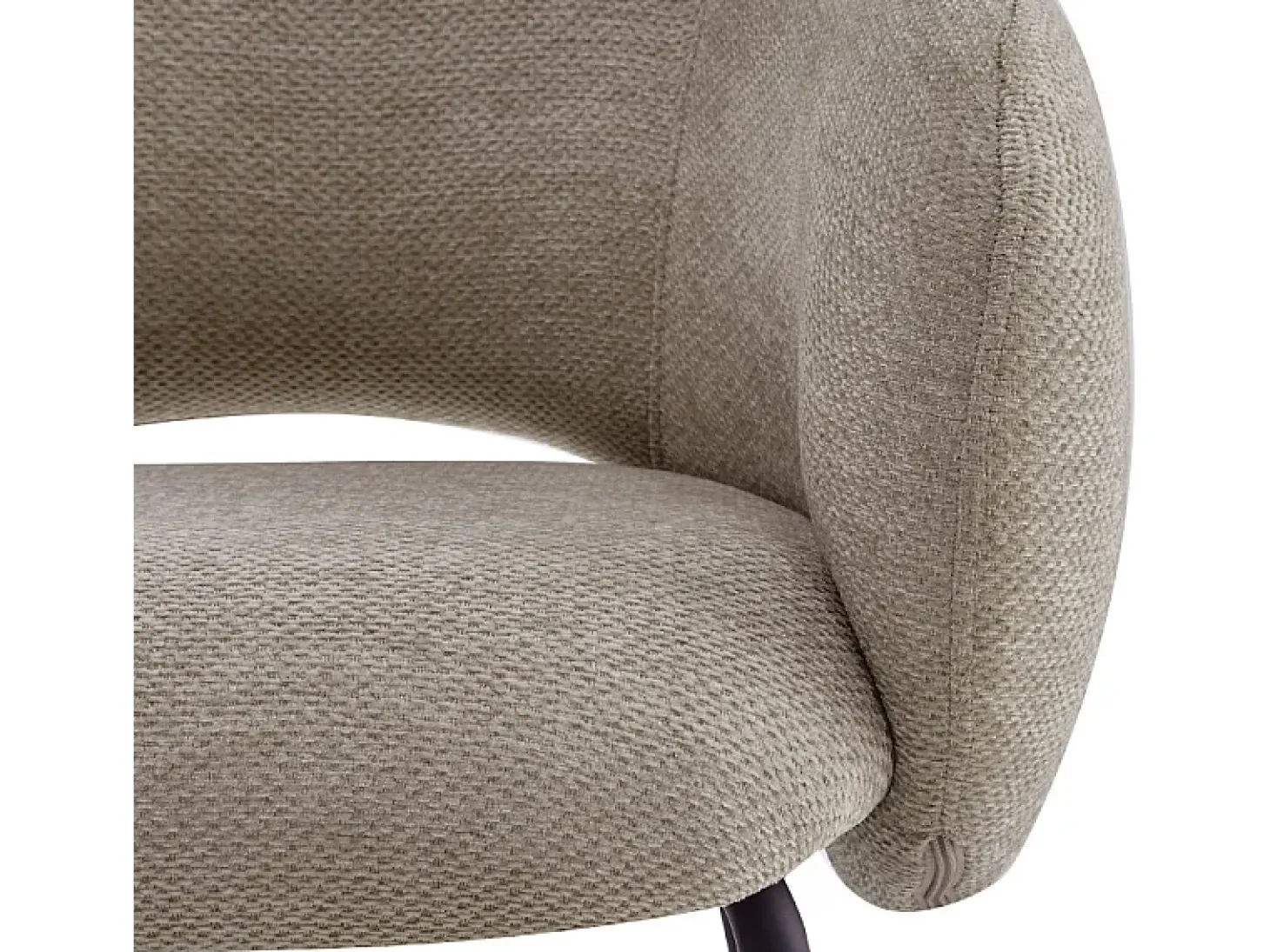SHARP-Silla de comedor de tela luxury beige (x2)