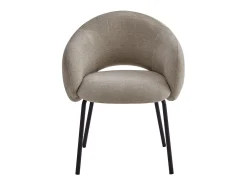 SHARP-Silla de comedor de tela luxury beige (x2)