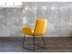 Silla - amarillo terciopelo - NEW CHARME