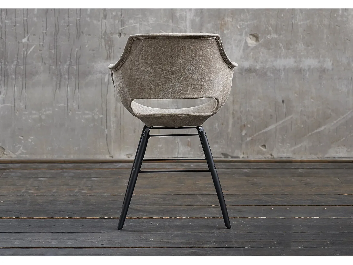 Silla - beige microfibra - ZAJA