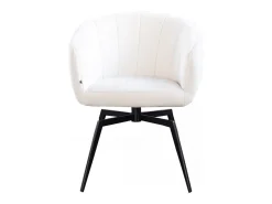 Silla - blanco crema tela tejida - LIMA