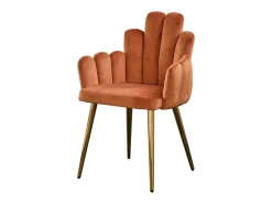 Silla - cobre terciopelo - FREJA