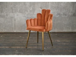 Silla - cobre terciopelo - FREJA