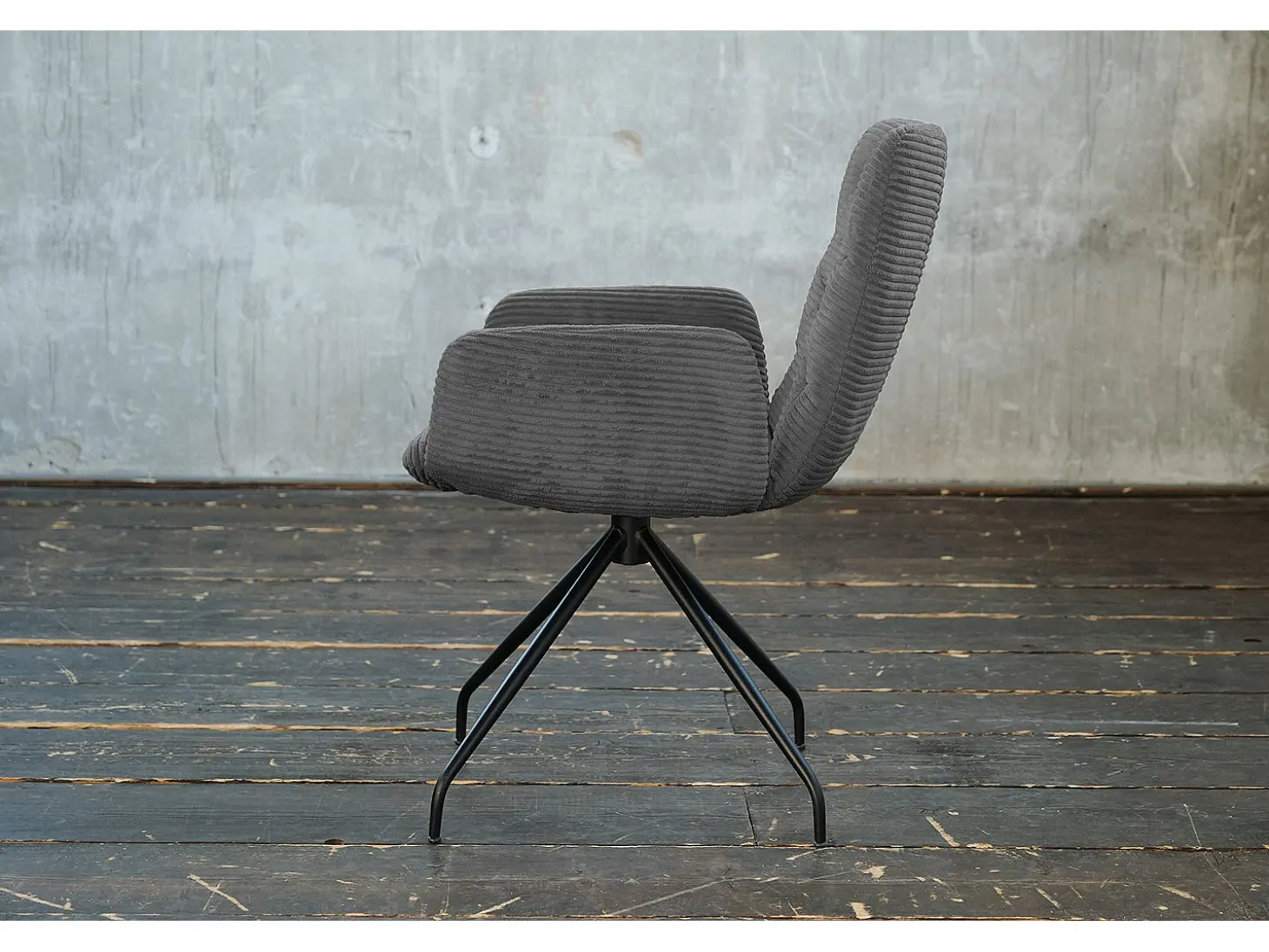 Silla - Gris Pana - CHARME