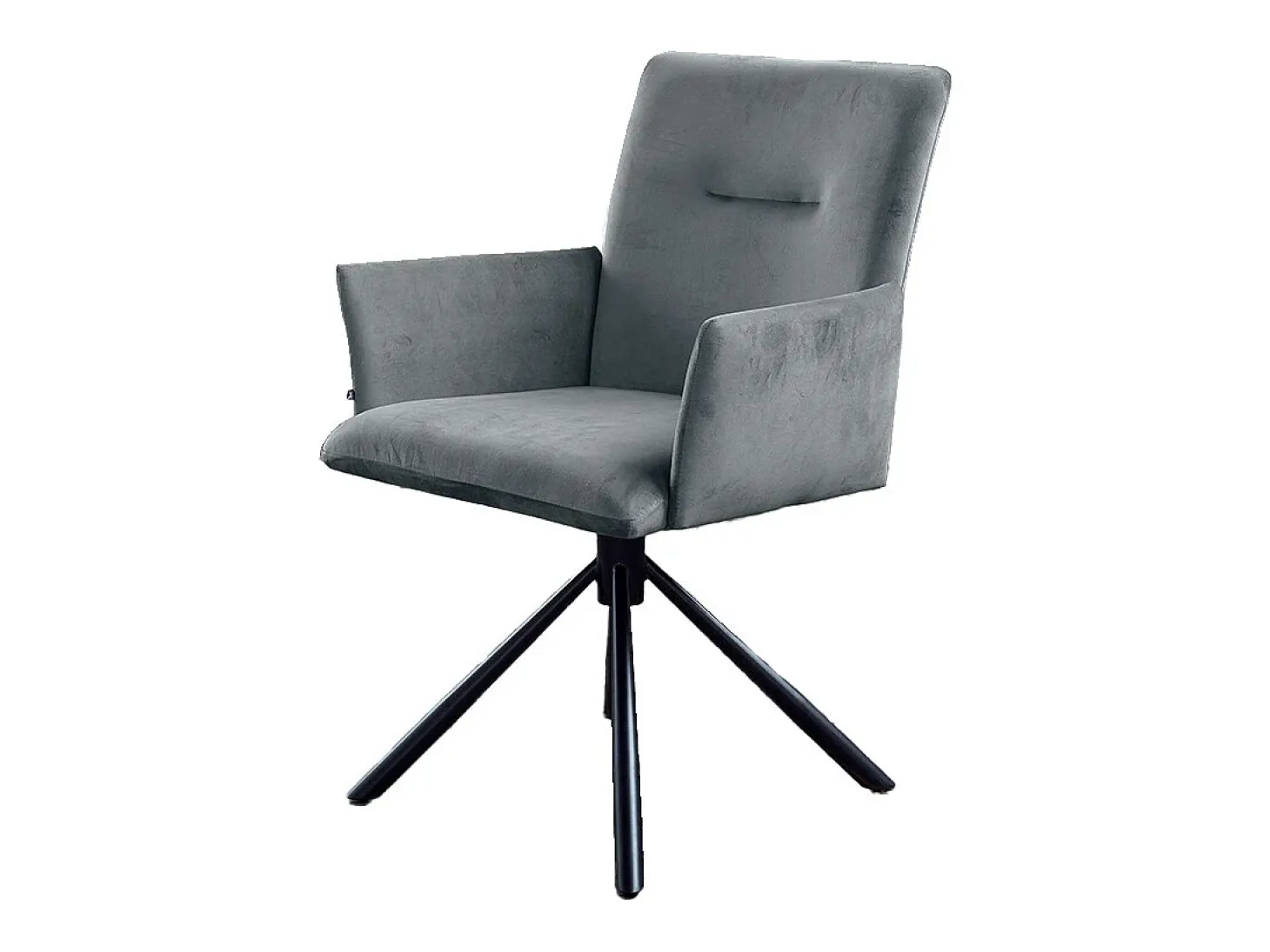 Silla - Gris terciopelo - KYRA