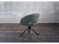 Silla - Gris terciopelo - LARA