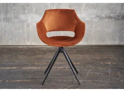Silla - marrón terciopelo - ZAJA