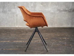 Silla - marrón terciopelo - ZAJA