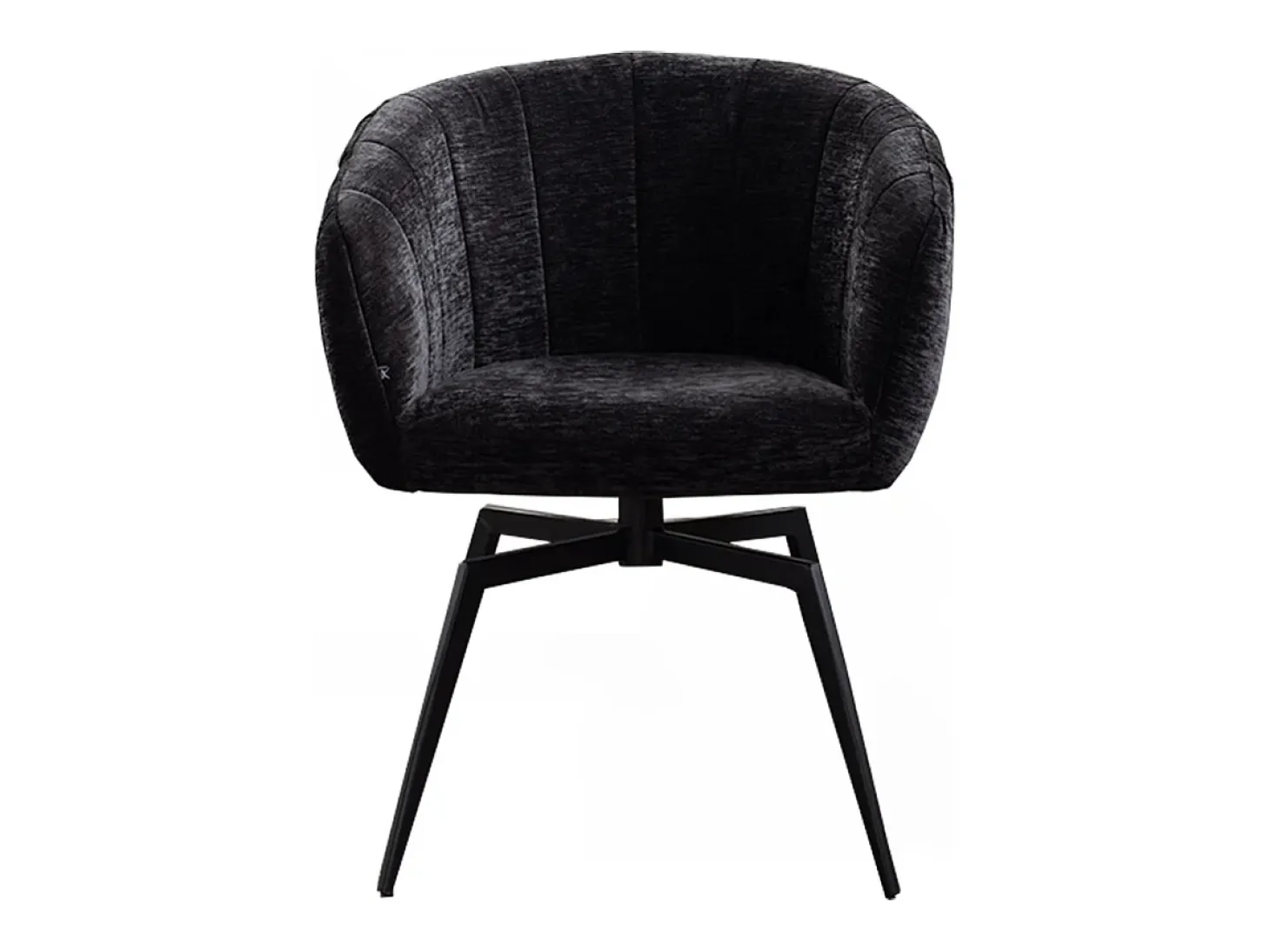 Silla - Negro tela tejida - LIMA