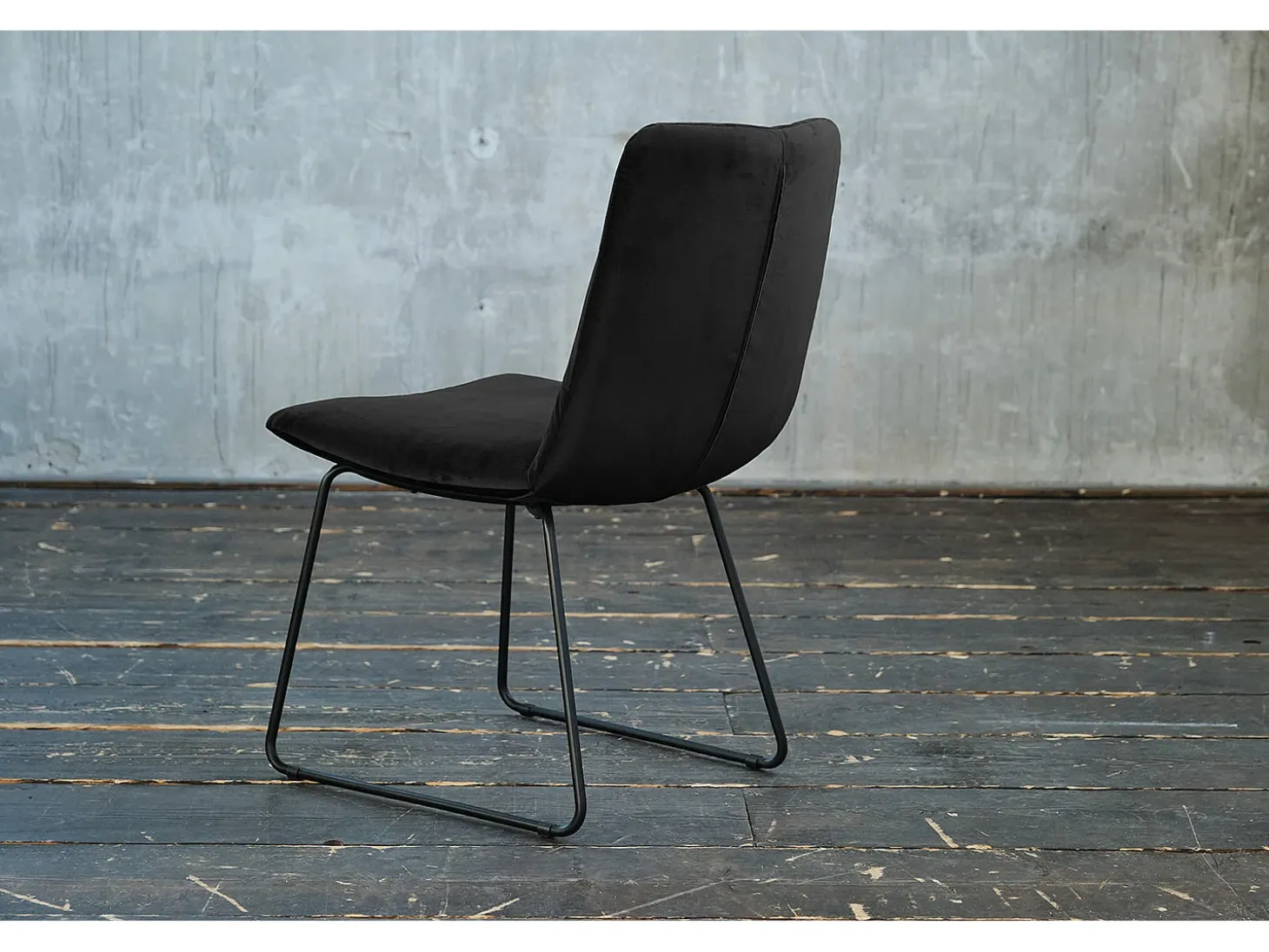 Silla - Negro terciopelo - CHARME