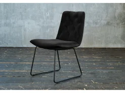 Silla - Negro terciopelo - CHARME