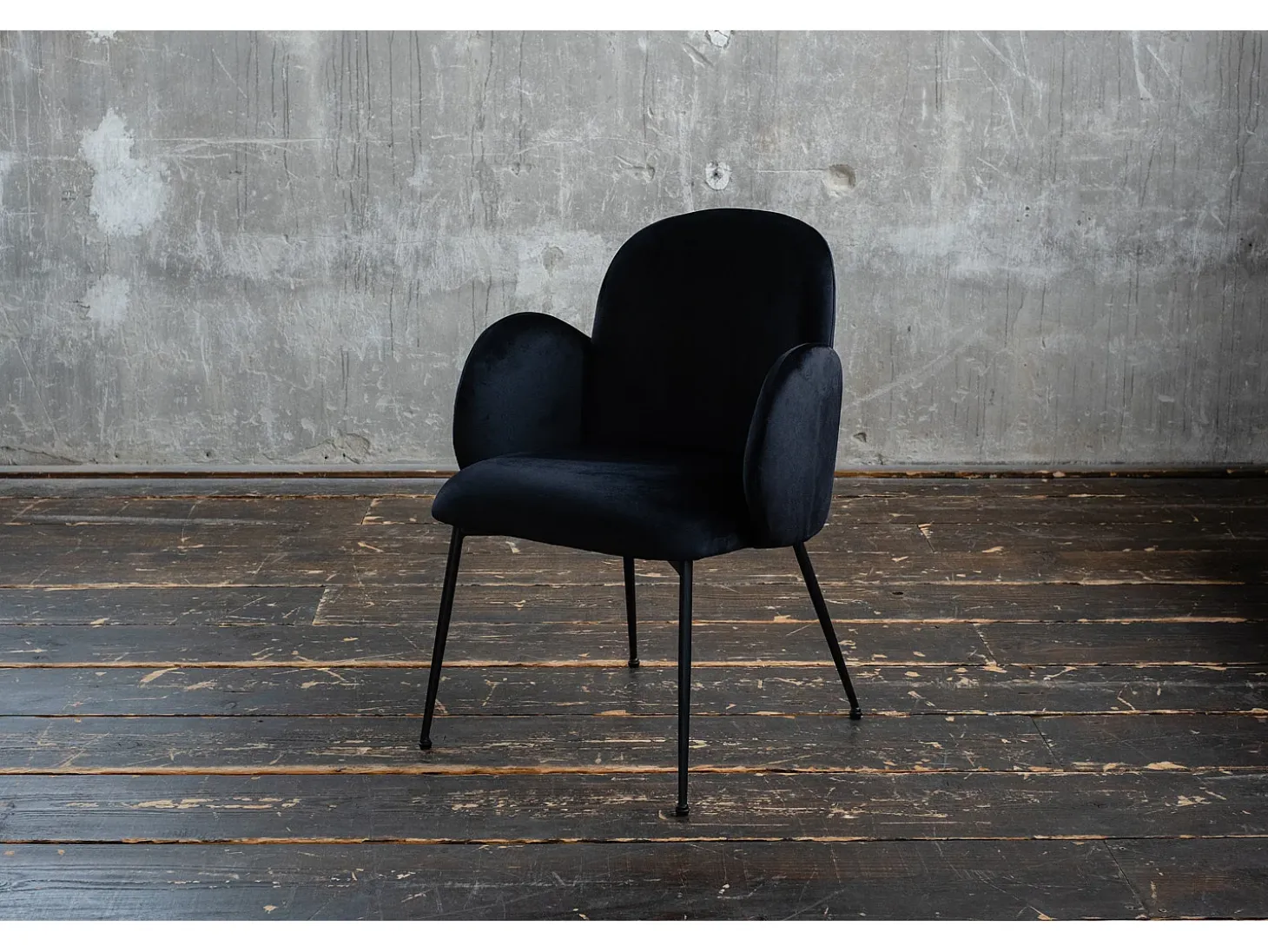 Silla - Negro terciopelo - DEON