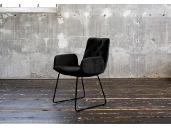 Silla - Negro terciopelo - NEW CHARME