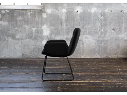 Silla - Negro terciopelo - NEW CHARME