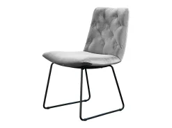 Silla - plata terciopelo - CHARME