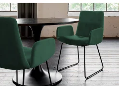 Silla - verde esmeralda terciopelo - NEW CHARME