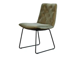 Silla - verde oscuro terciopelo - CHARME