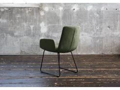 Silla - Verde terciopelo - NEW CHARME
