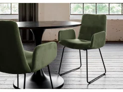 Silla - Verde terciopelo - NEW CHARME