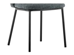 Silla 'ARTHUS' Tela Gris oscuro, dimensiones H76 x L52 x P54, ideal para tu cocina o comedor.