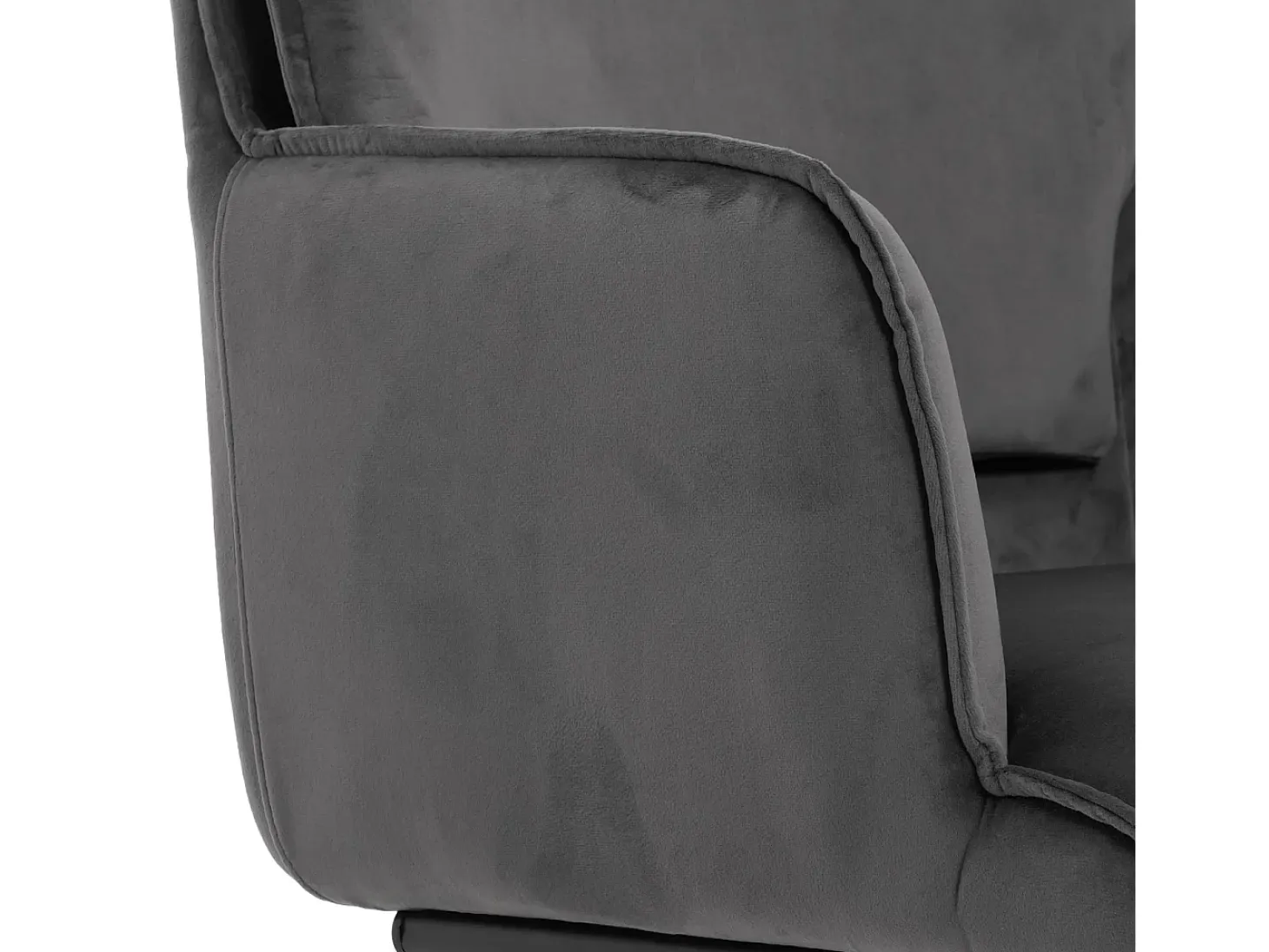 Silla basculante MCW-N60, gris oscuro