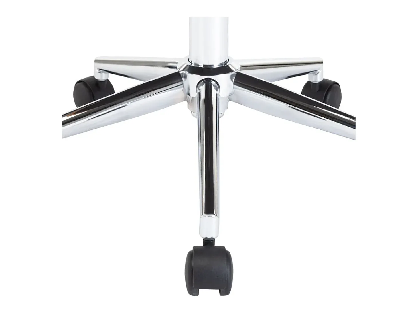Silla comedor giratoria madera curvada cuero sintético blanco