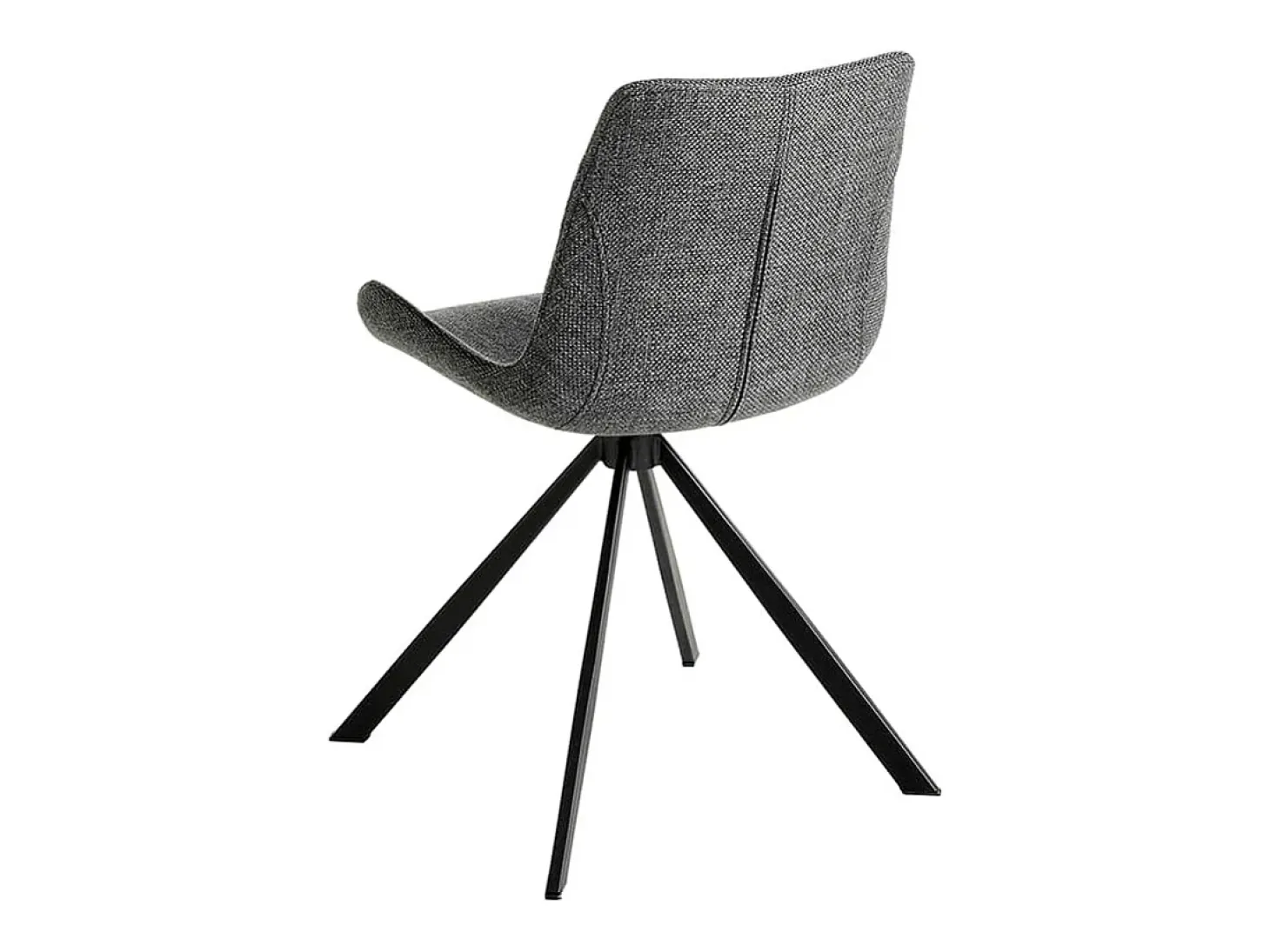 Silla comedor tapizada tela gris 4071 ANGEL CERDA