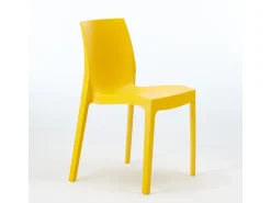 Silla de cocina Apilable de Polipropileno Rome Grand Soleil - Amarillo