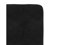Silla de comedor 6 unidades terciopelo negro