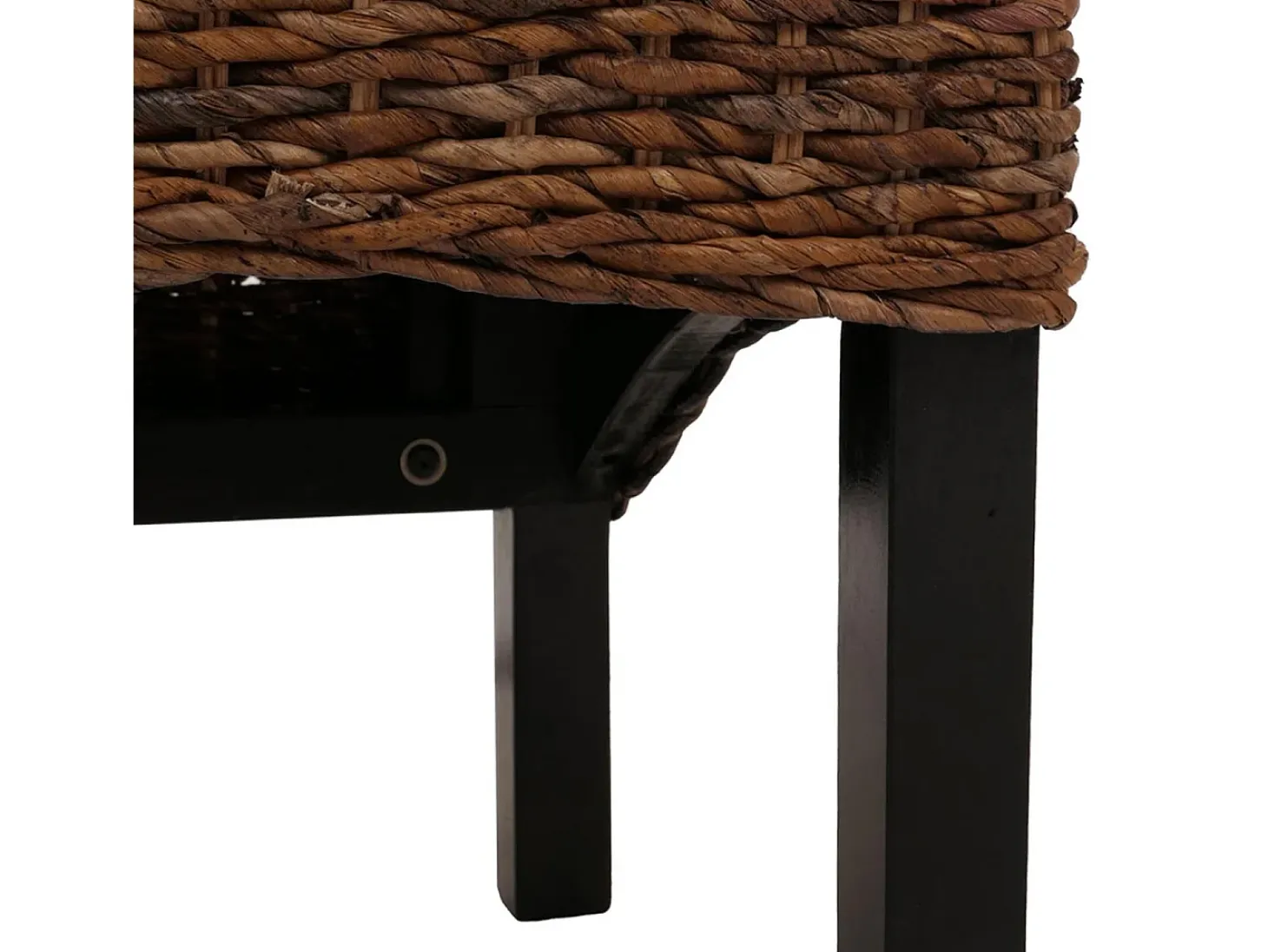 Silla de comedor Acireale (set de 6), oscuro, sin cojín