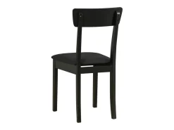 Silla de comedor acolchada – Negro – WEHRON