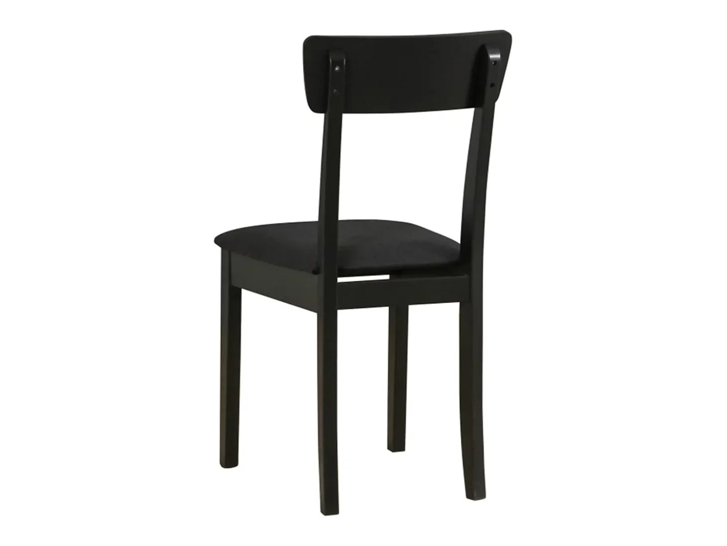 Silla de comedor acolchada – Negro – WEHRON