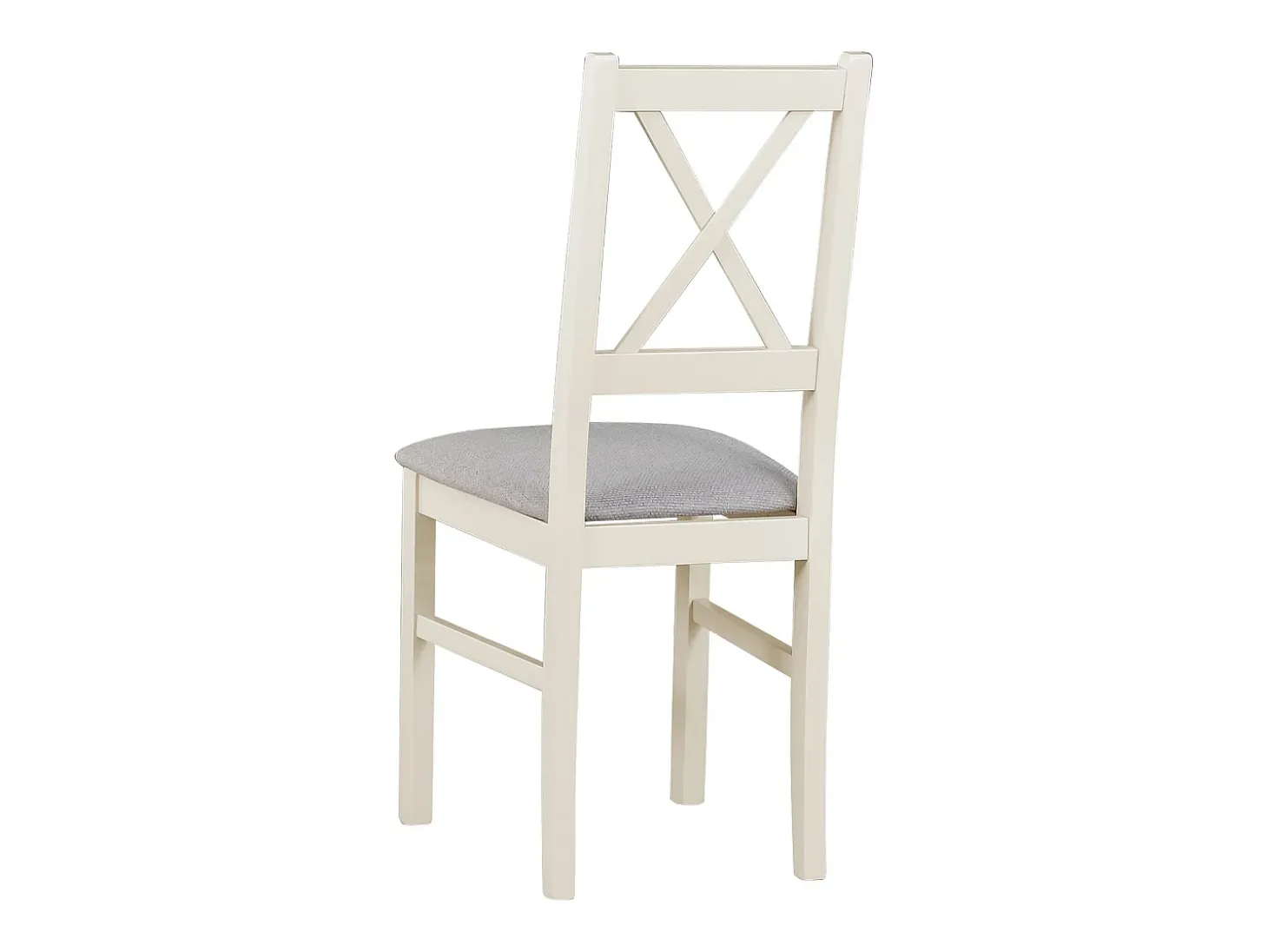 Silla de comedor acolchada – Gris claro/Greige – TRUNOS