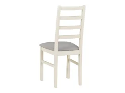 Silla de comedor acolchada – Gris claro/Greige – NICELLA