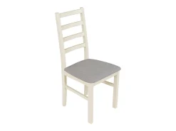 Silla de comedor acolchada – Gris claro/Greige – NICELLA