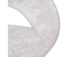 Silla de comedor Almada III, Textil, crema/gris