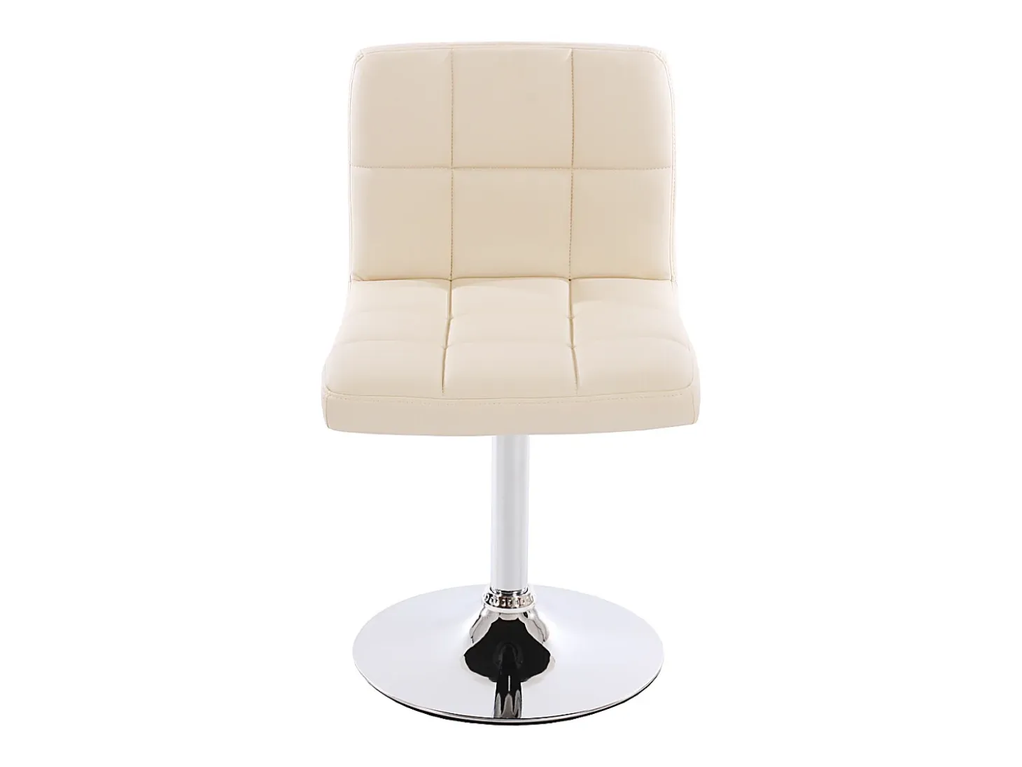 Silla de comedor Cadiz (set de 2), crema