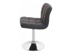 Silla de comedor Cadiz (set de 2), gris oscuro
