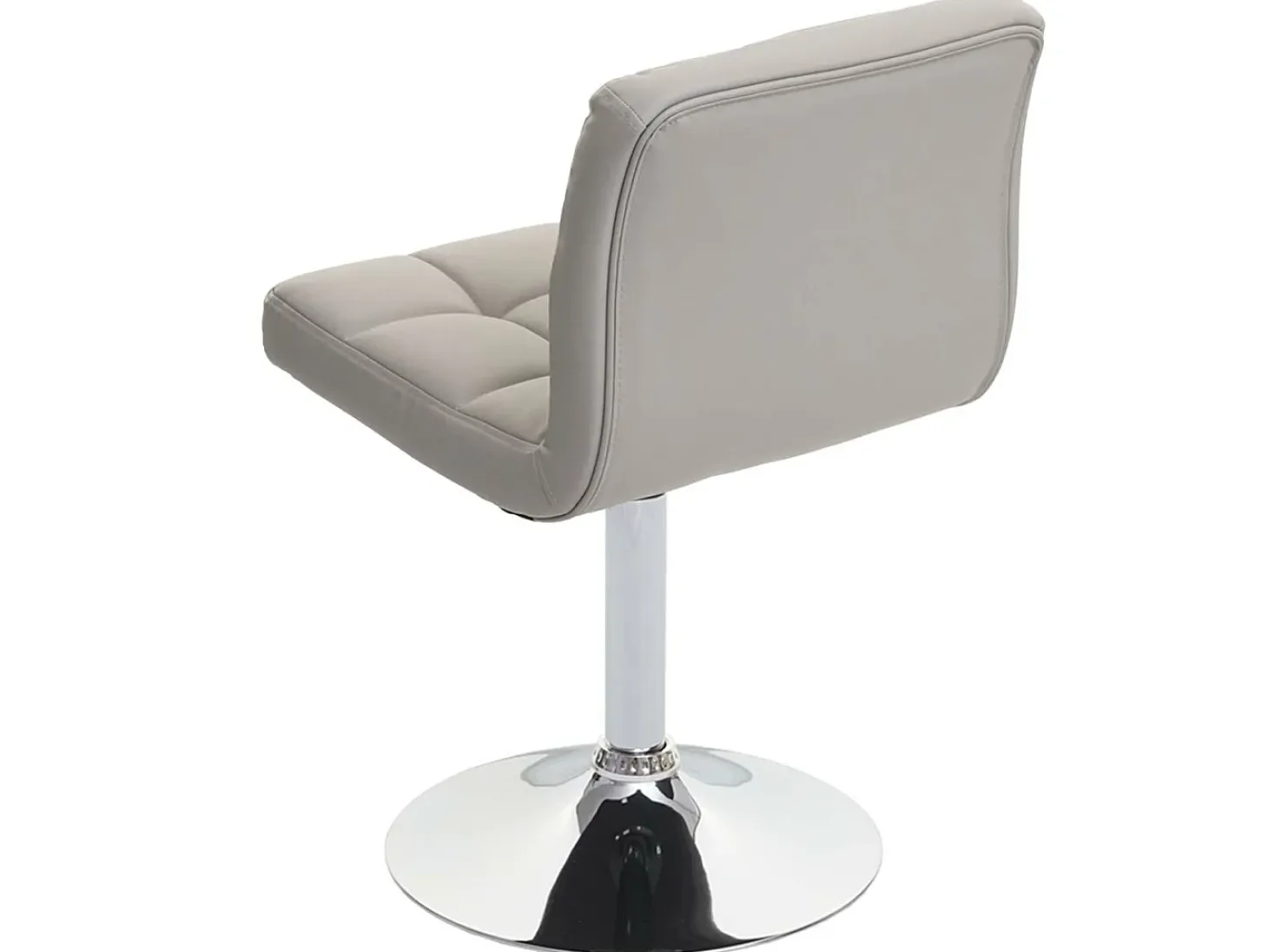 Silla de comedor Cadiz (set de 6), gris topo