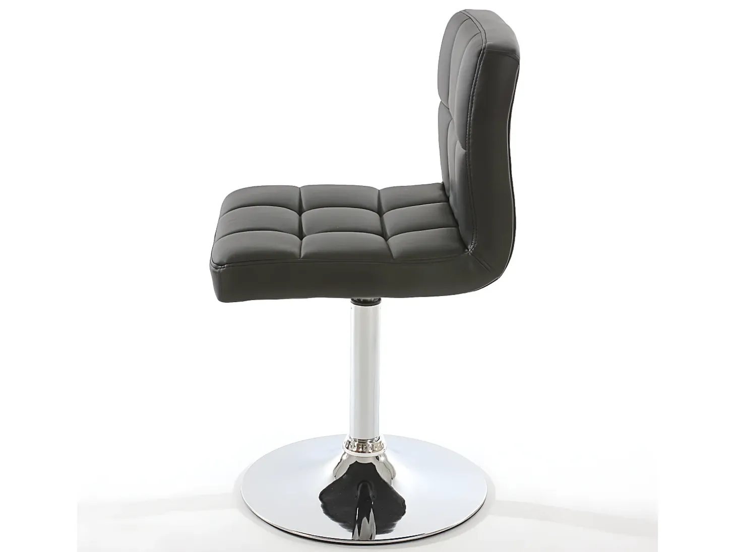 Silla de comedor Cadiz (set de 2), negro