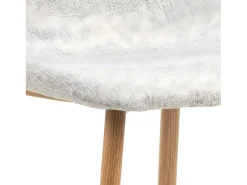 Silla de comedor Celia gris.