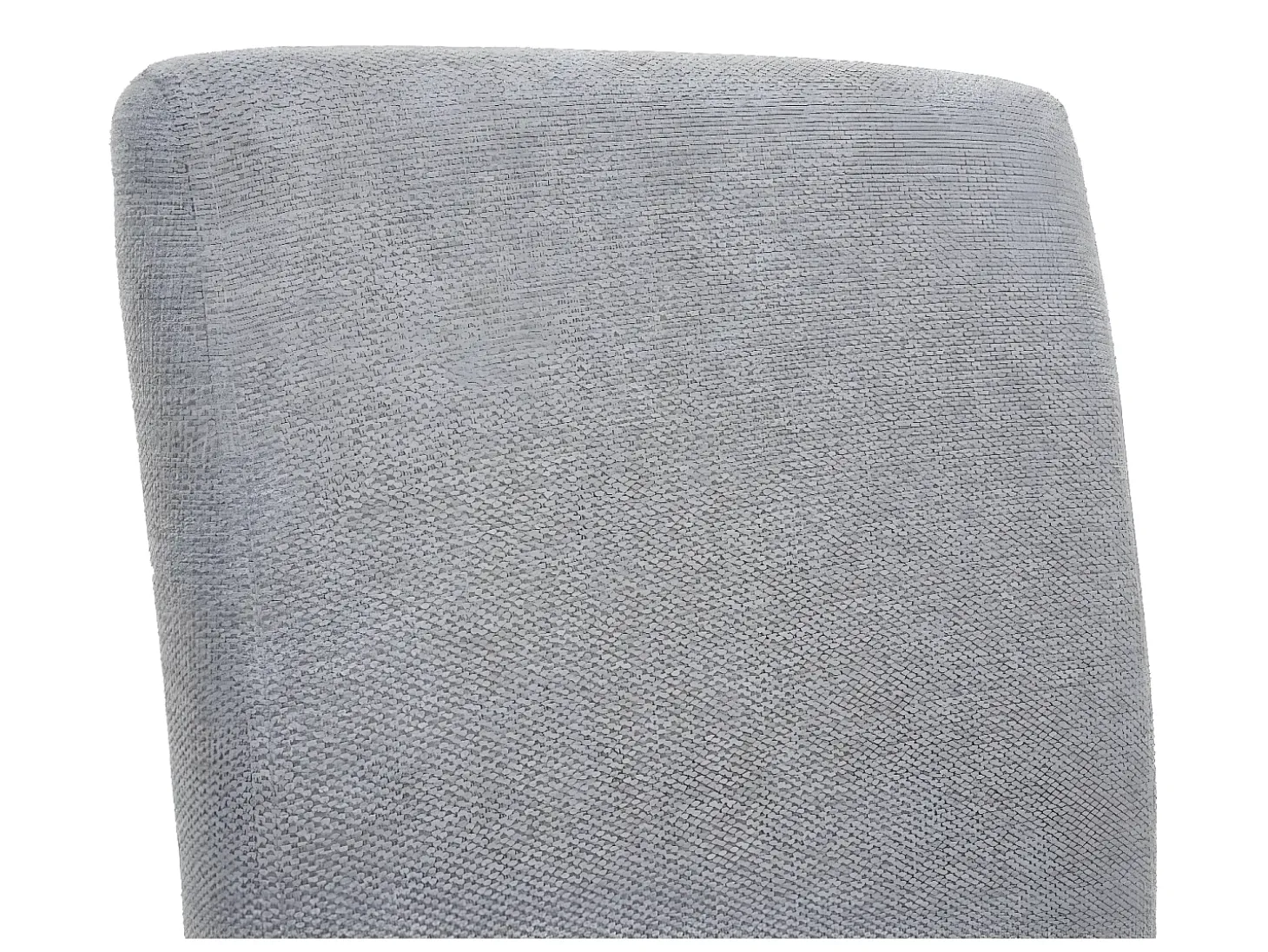 Silla de comedor Crotone (juego de 6), gris claro, patas claras