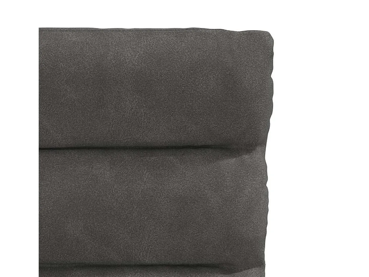 Silla de comedor de cuero sintético negra