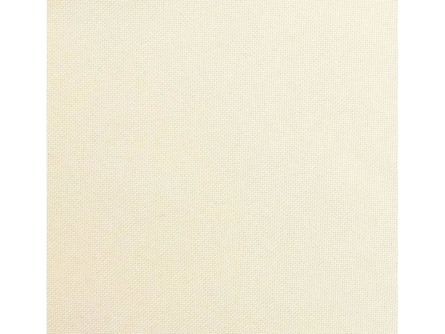 Silla de comedor de tela color crema
