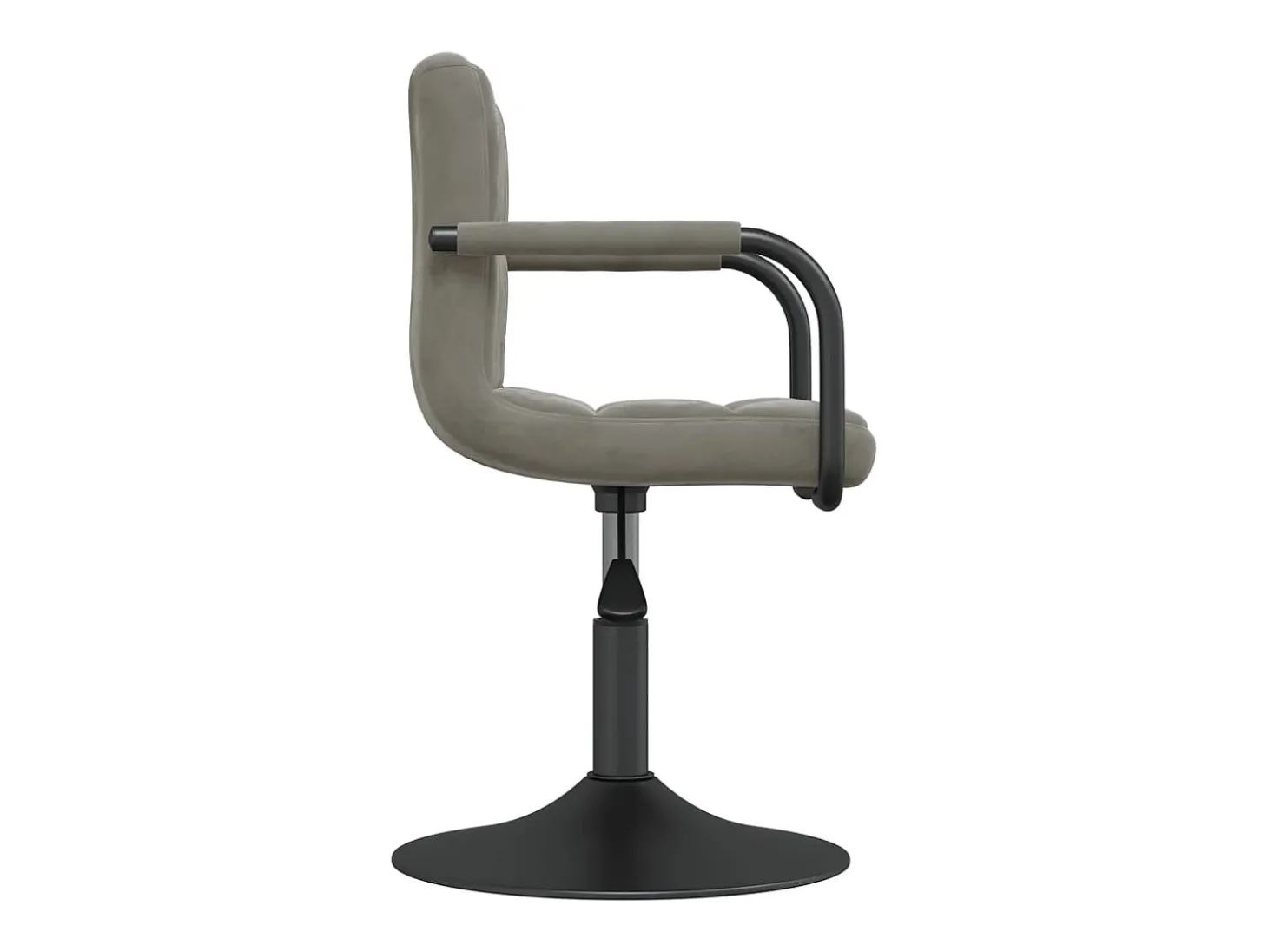 Silla de comedor de terciopelo verde claro