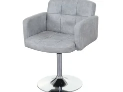 Silla de comedor Houston, gris vintage