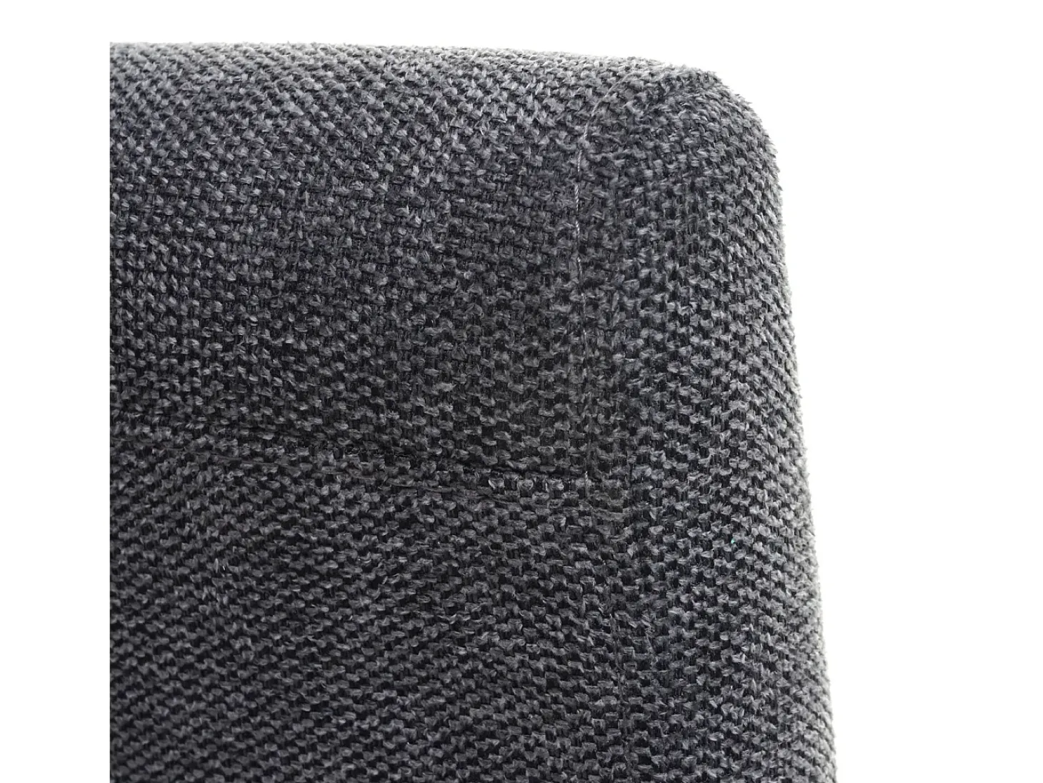 Silla de comedor Littau lettering, gris antracita, patas claras